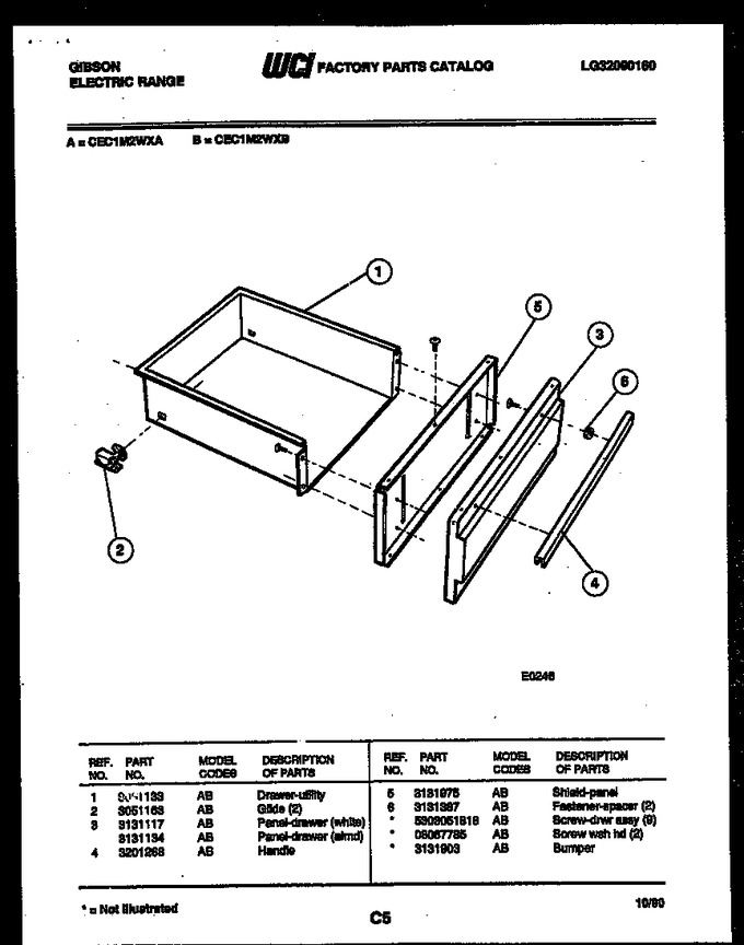 Diagram for CEC1M2WXA