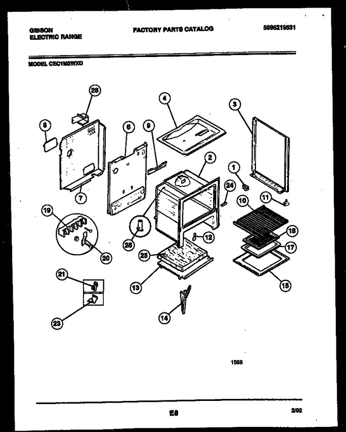 Diagram for CEC1M2WXD