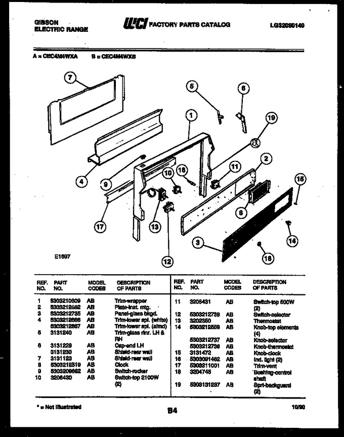 Diagram for CEC4M4WXA