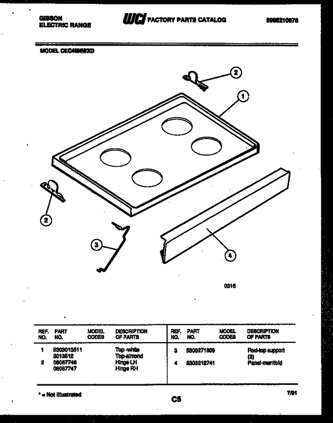 Diagram for CEC4M4WXD