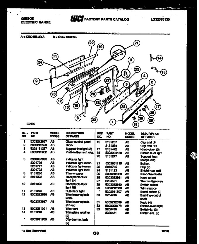 Diagram for CEC4S6WXB