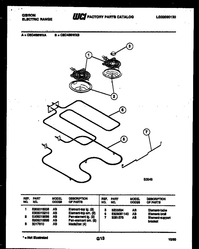 Diagram for CEC4S6WXA