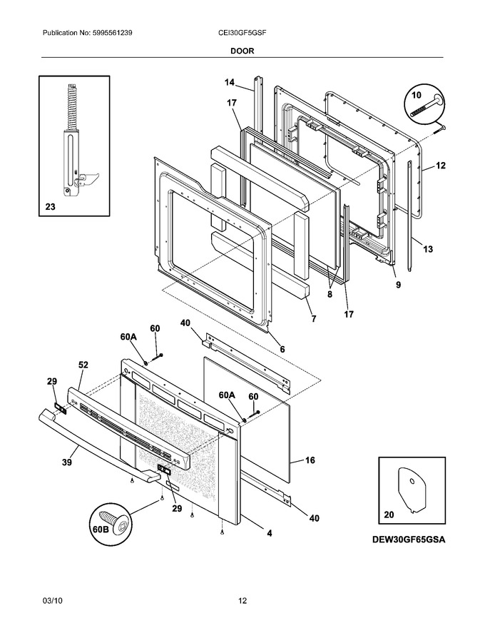 Diagram for CEI30GF5GSF