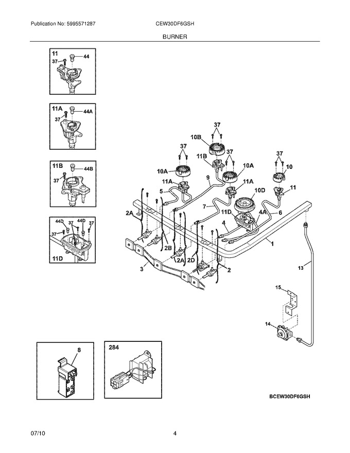 Diagram for CEW30DF6GSH