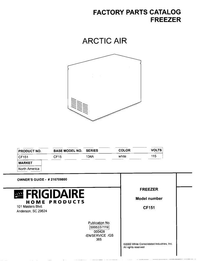 Diagram for CF151