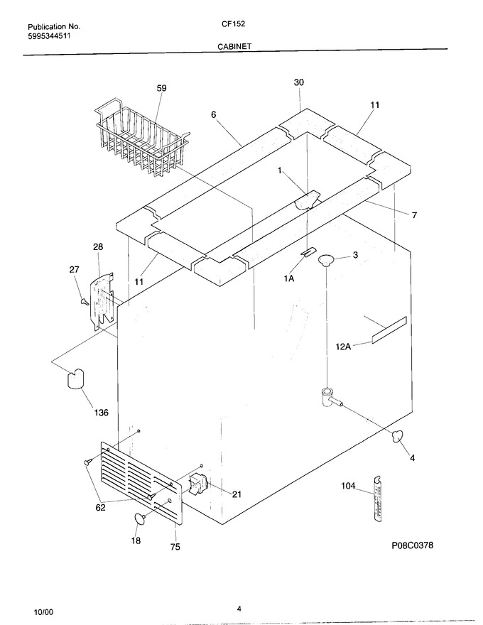 Diagram for CF152