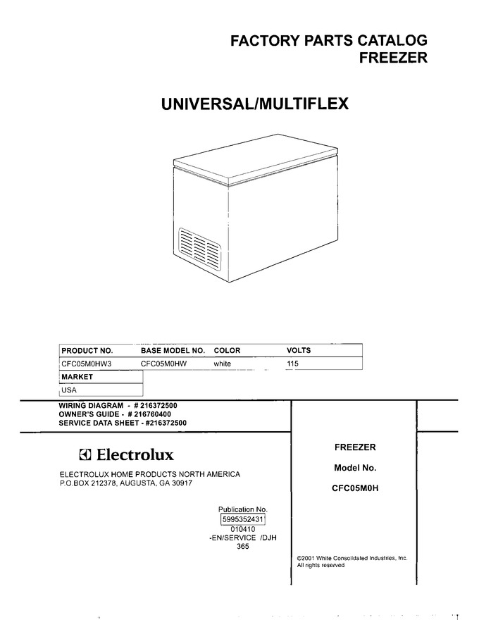 Diagram for CFC05M0HW3