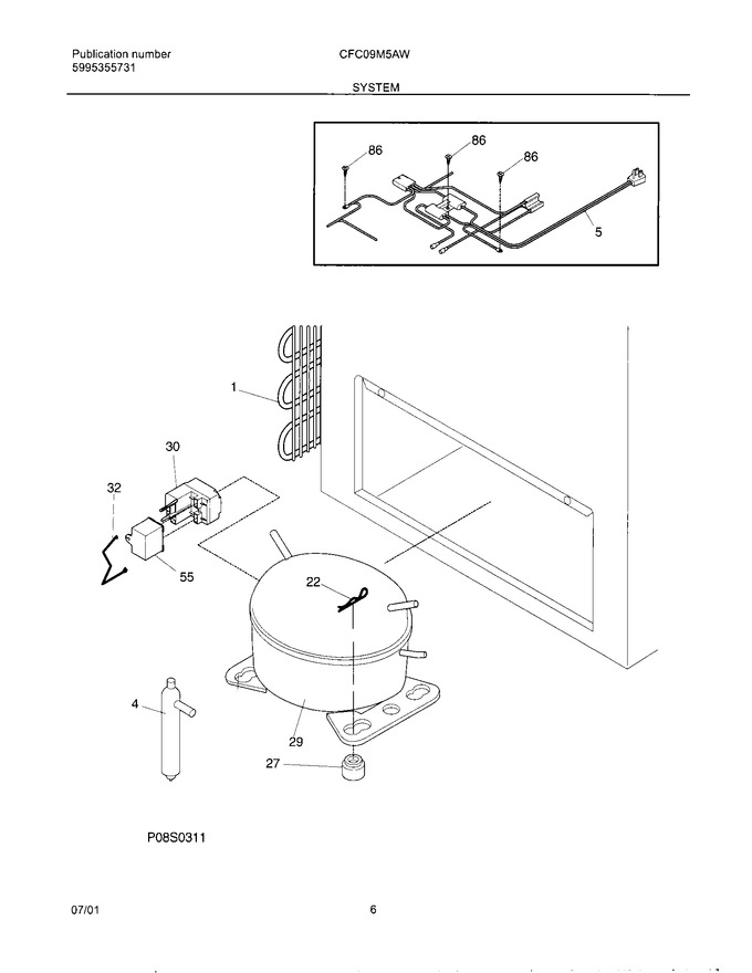 Diagram for CFC09M5AW0