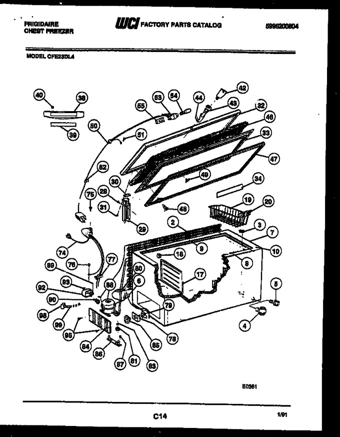 Diagram for CFE23DL4