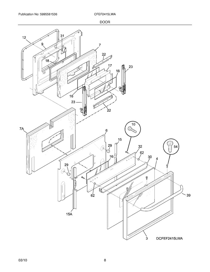 Diagram for CFEF2415LWA