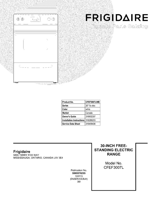 Diagram for CFEF3007LWB