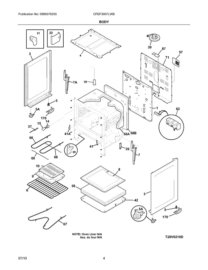 Diagram for CFEF3007LWB