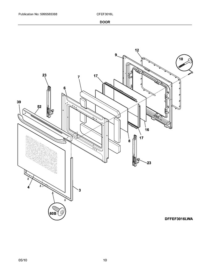 Diagram for CFEF3016LBA