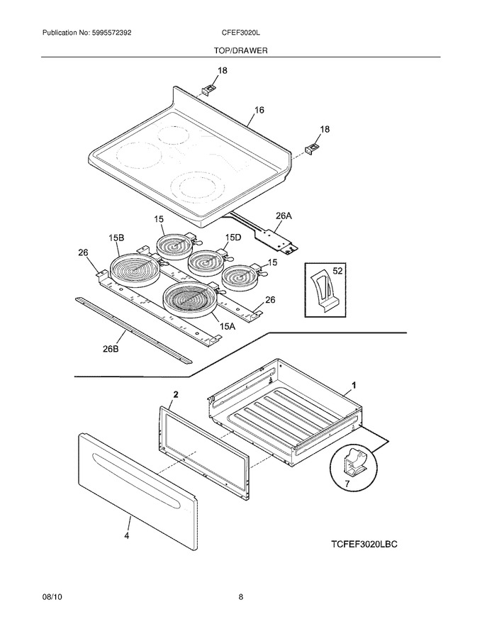 Diagram for CFEF3020LWC