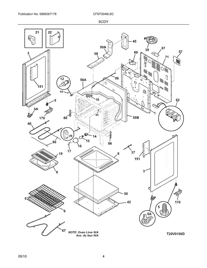 Diagram for CFEF3048LSC