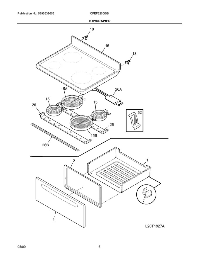 Diagram for CFEF320GSB