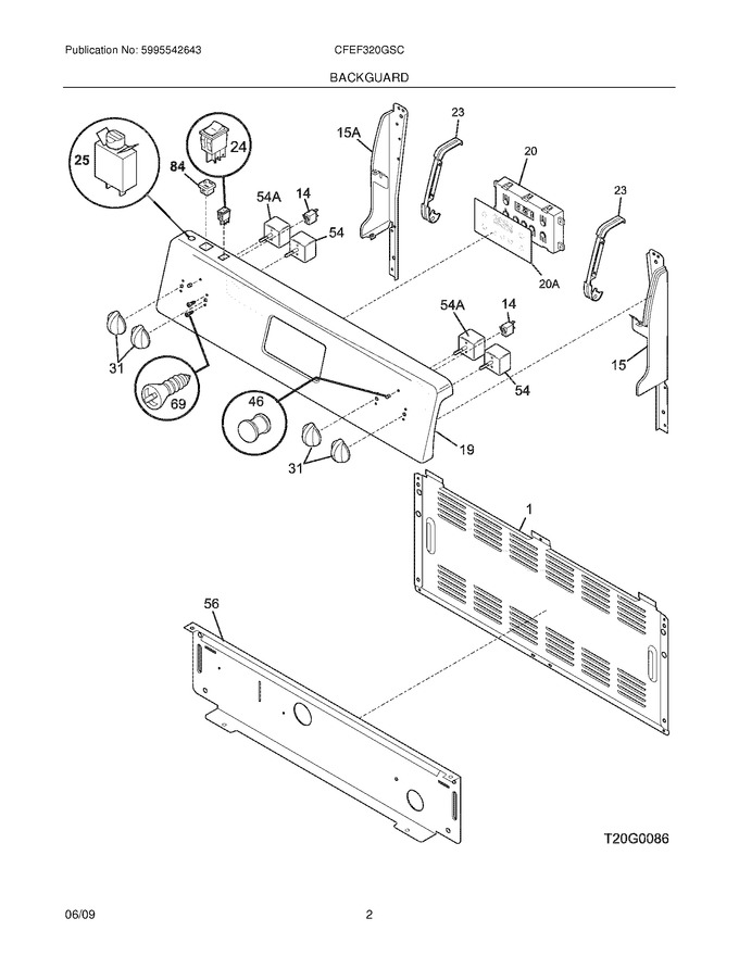 Diagram for CFEF320GSC