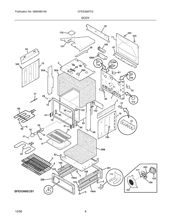 Diagram for CFES366FC3