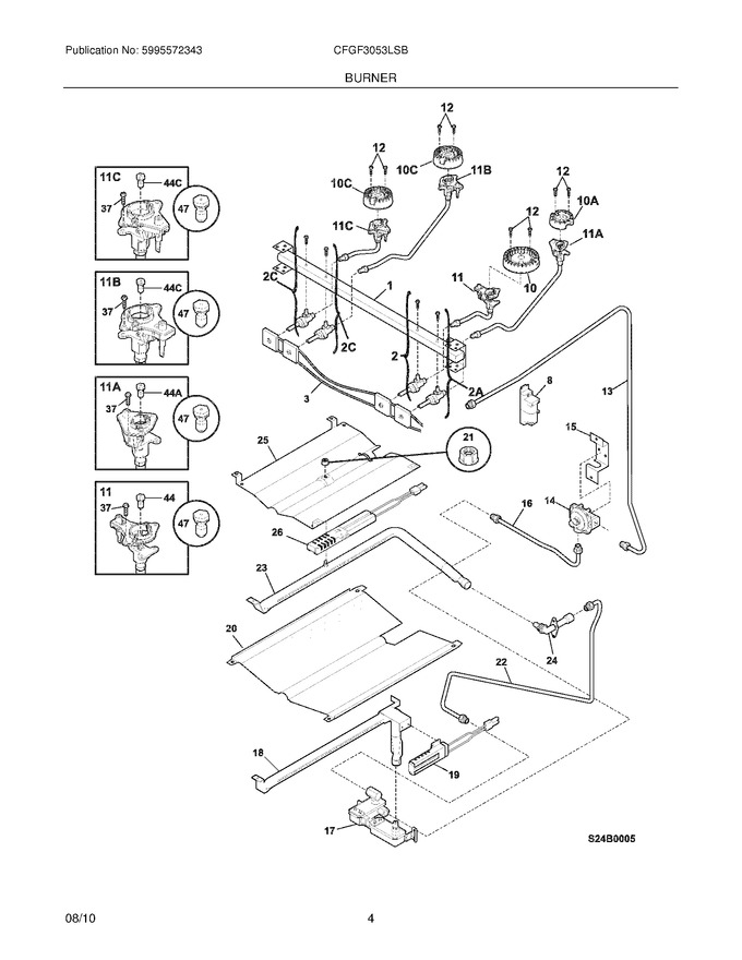 Diagram for CFGF3053LSB