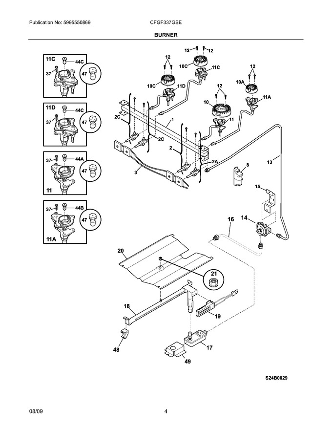 Diagram for CFGF337GSE