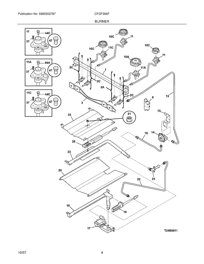 Diagram for CFGF366FSE