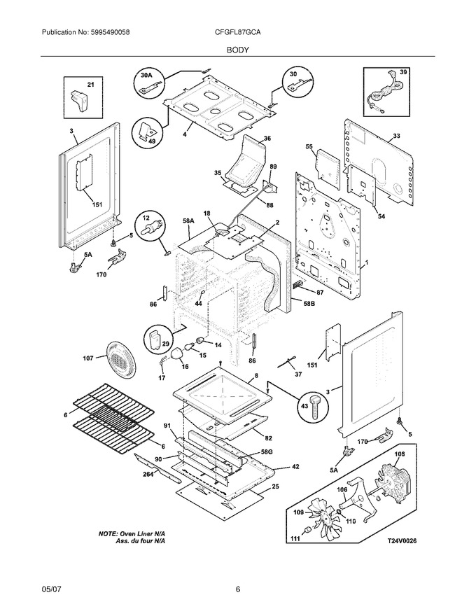 Diagram for CFGFL87GCA