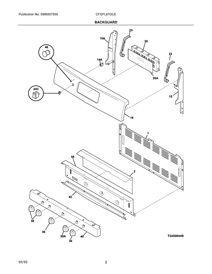 Diagram for CFGFL87GCE