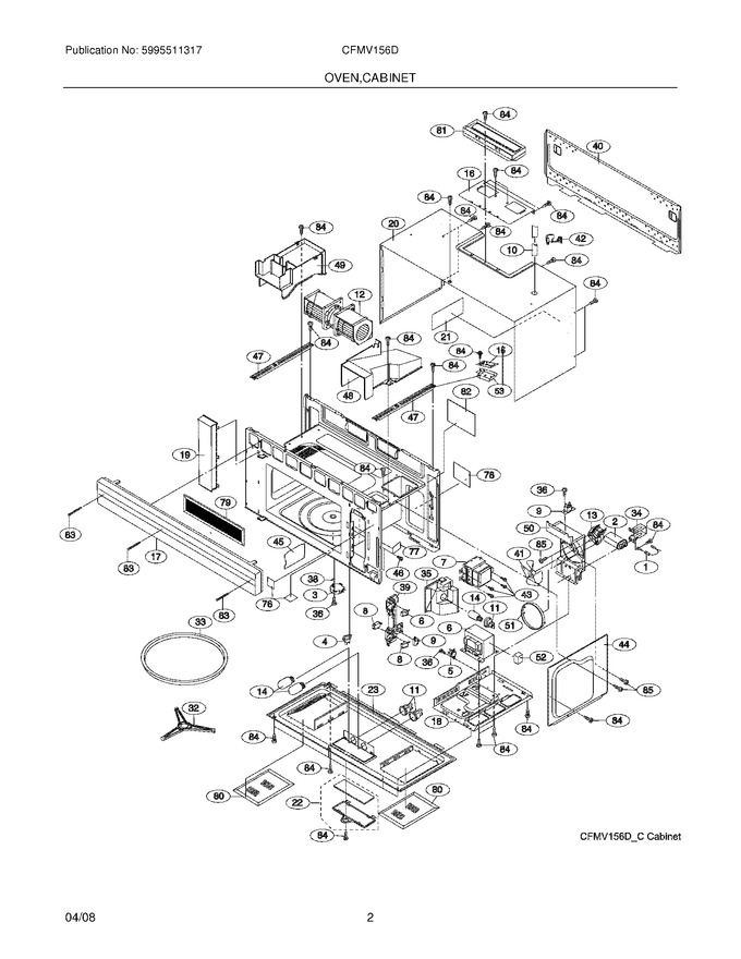 Diagram for CFMV156DSC