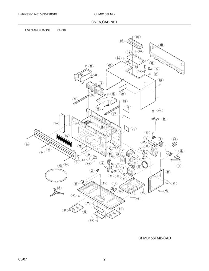 Diagram for CFMV156FMB