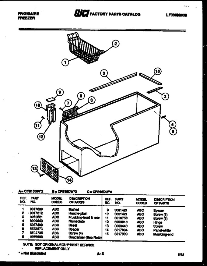 Diagram for CFS16DW4