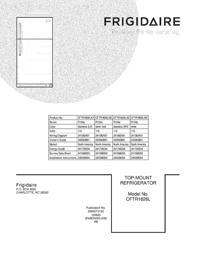 Diagram for CFTR1826LM2