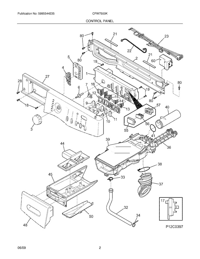 Diagram for CFW7500KB0