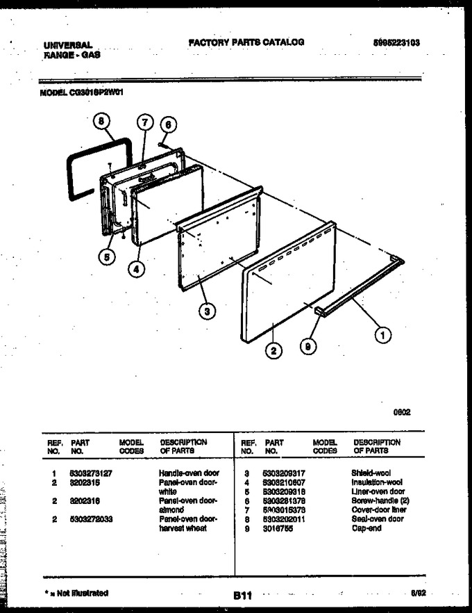 Diagram for CG301SP2WJ01