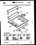 Diagram for 02 - Backguard And Cooktop Parts