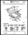 Diagram for 02 - Backguard And Cooktop Parts