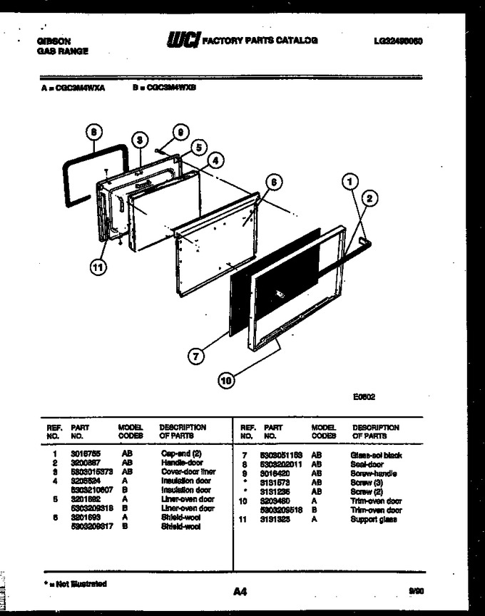 Diagram for CGC3M4WXB