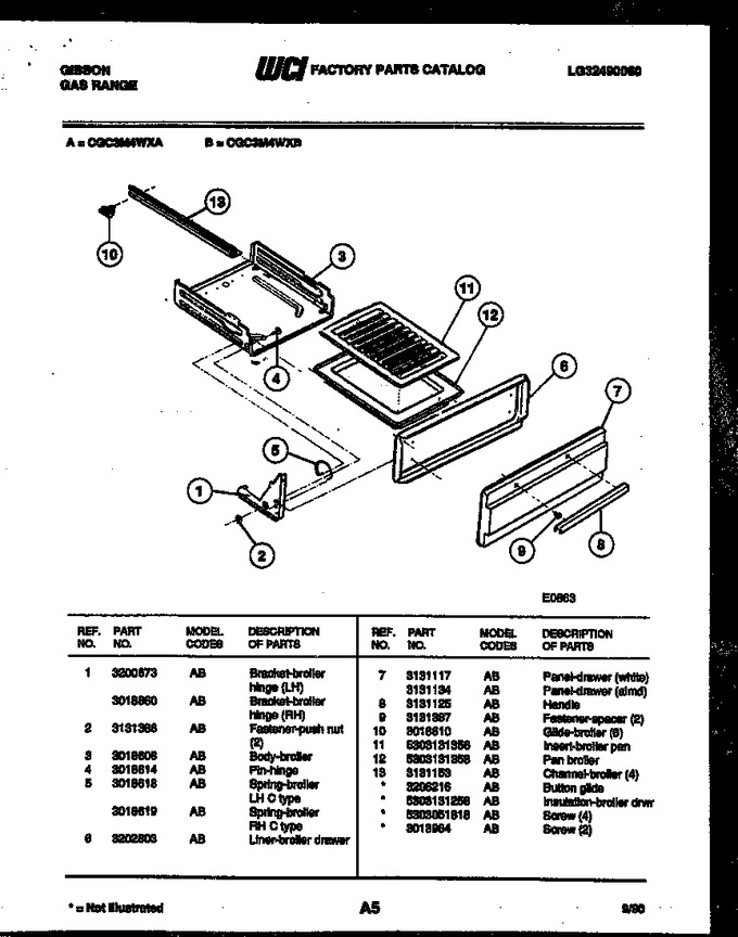 Diagram for CGC3M4WXB