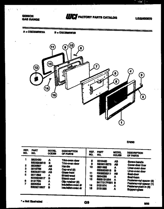 Diagram for CGC3M6WXB