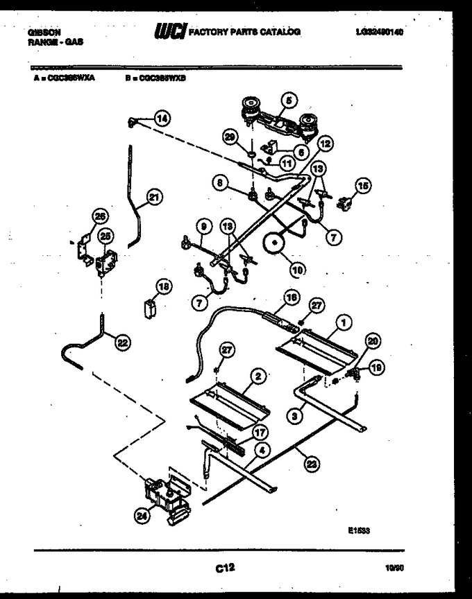 Diagram for CGC3S5WXA