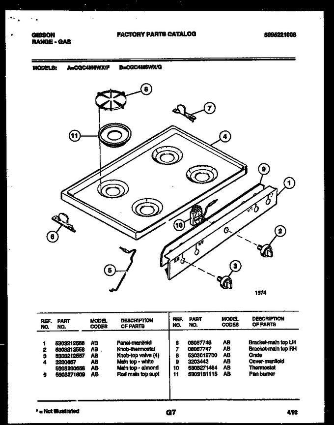 Diagram for CGC4M6WXF