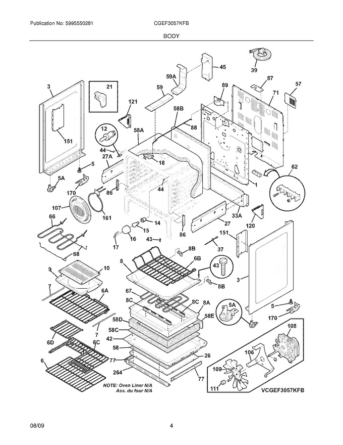 Diagram for CGEF3057KFB