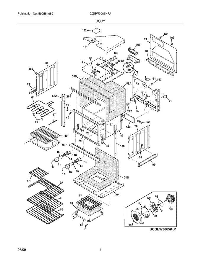 Diagram for CGEW3065KFA