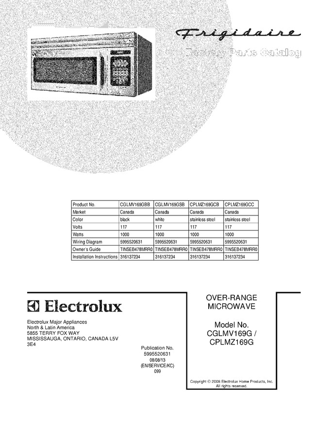 Diagram for CPLMZ169GCB