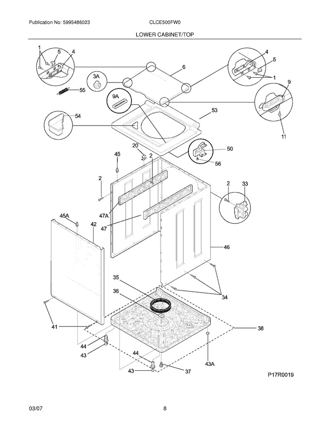 Diagram for CLCE500FW0