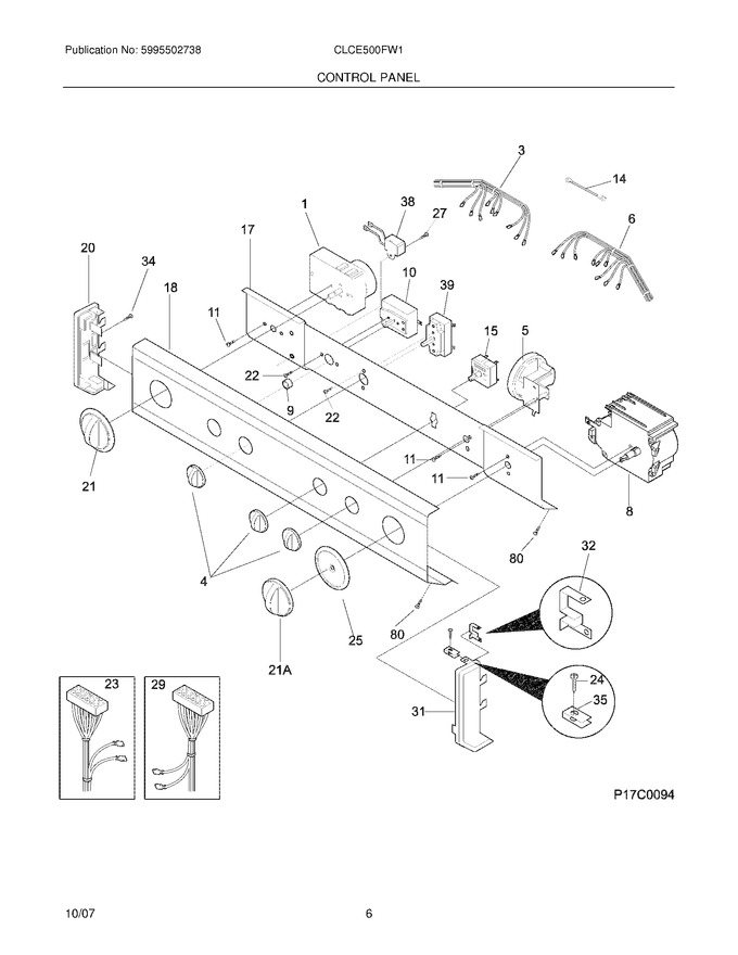 Diagram for CLCE500FW1