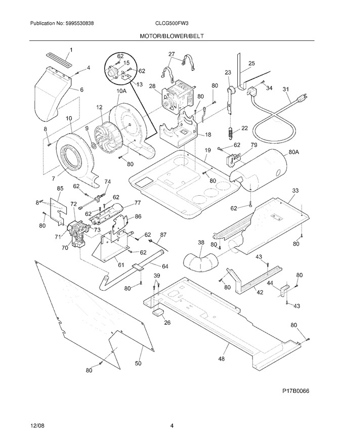 Diagram for CLCG500FW3