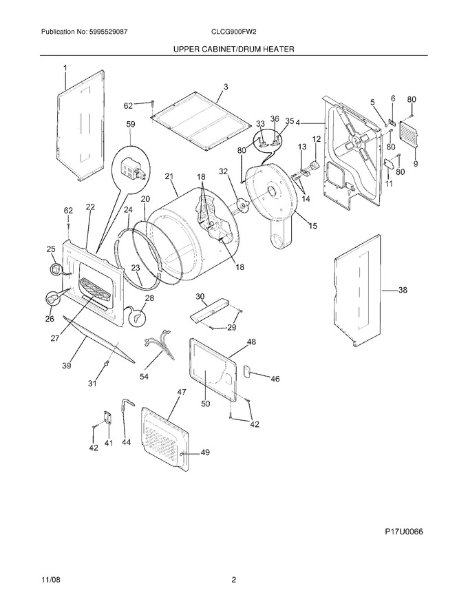 Diagram for CLCG900FW2