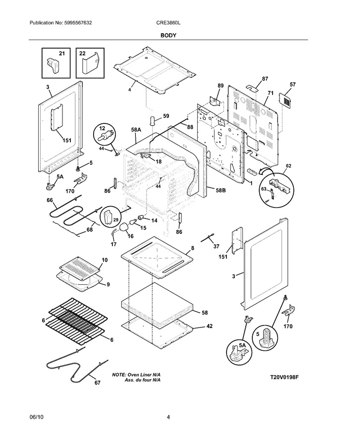 Diagram for CRE3860LWA