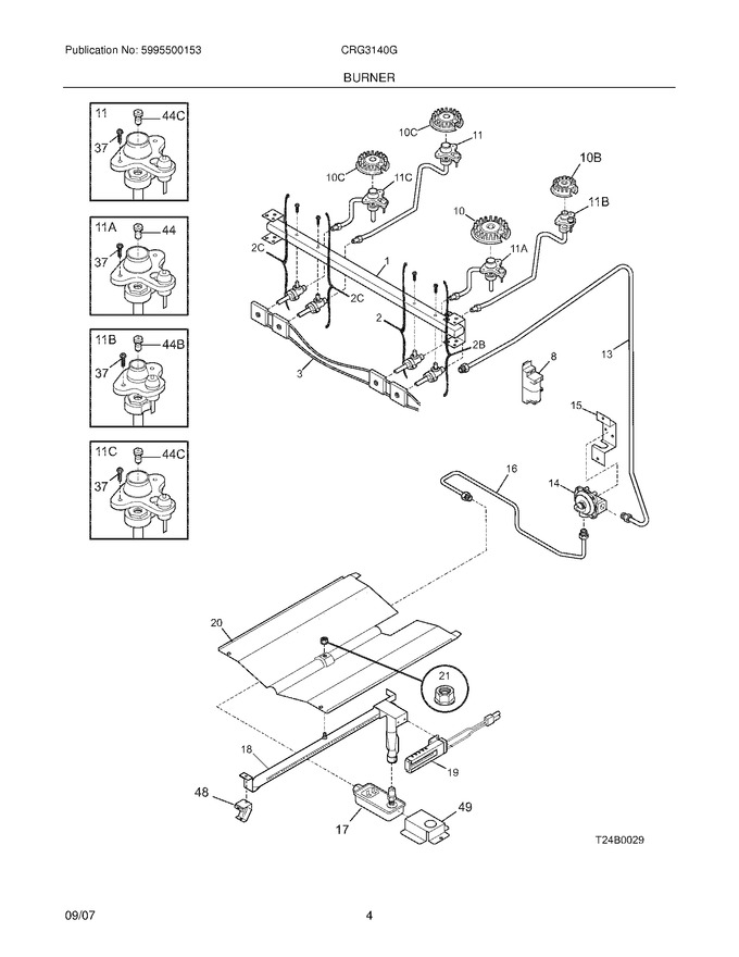 Diagram for CRG3140GWBA