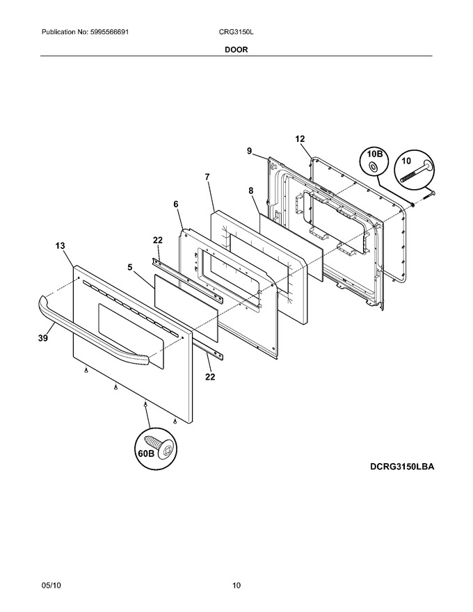 Diagram for CRG3150LBA